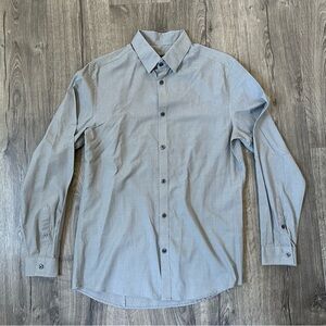Men's H&M Lightweight Gray Dress Shirt